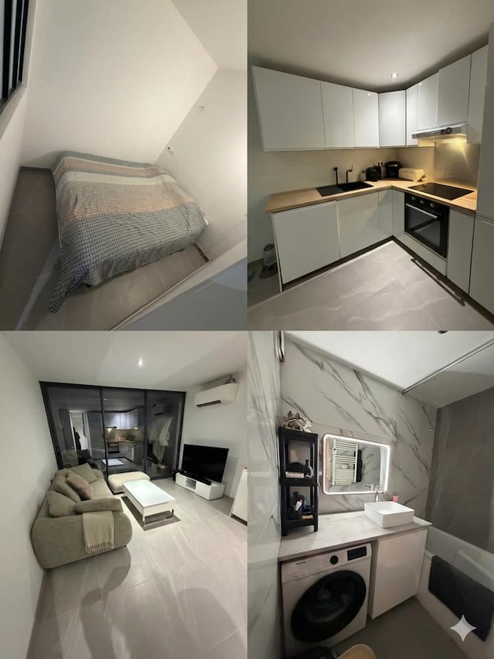 「靠近海滩的公寓。右岸」图片 1