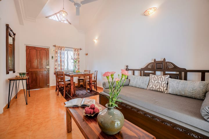 Entire 1bhk Villa | 2 Pools | Anjuna, 10 Min Beach - Anjuna