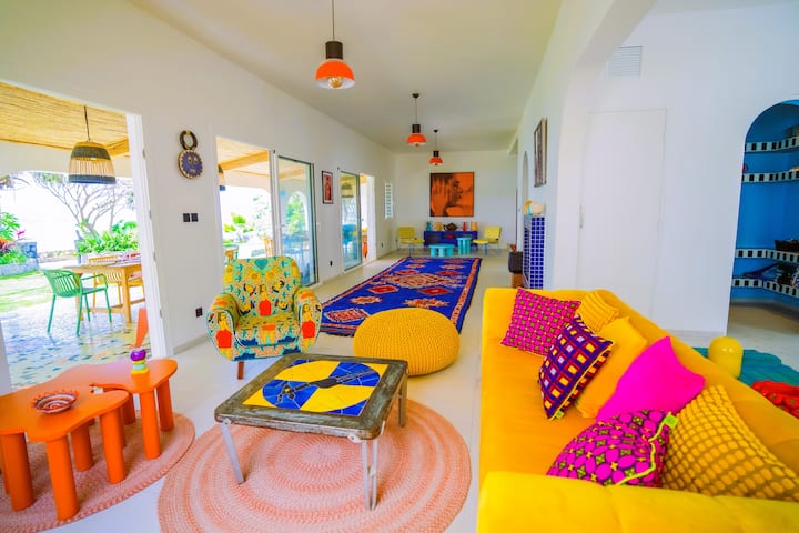La Villa Ipomée Les Pieds Dans L'eau - Ile De Ngor - Dakar