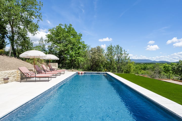 Le Mas Soleria Dans Gordes Avec Vue Exceptionnelle - Gordes