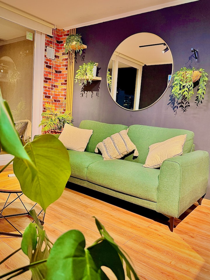 Depto. Boutique Acogedor / Estilo Industrial. - Antofagasta