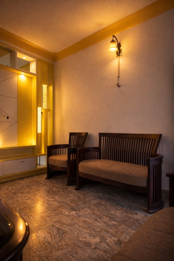 Blue Retreat Kottayam: 3bhk With Mini Theatre - Kottayam
