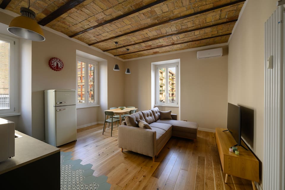 Loft romano appena ristrutturato nel cuore di Testaccio — Testaccio, Roma