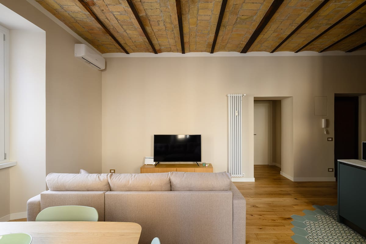 I sapori di Testaccio • Autentico loft romano per 4 persone — Salotto 3 | Casa vacanze LovedHomes a Roma