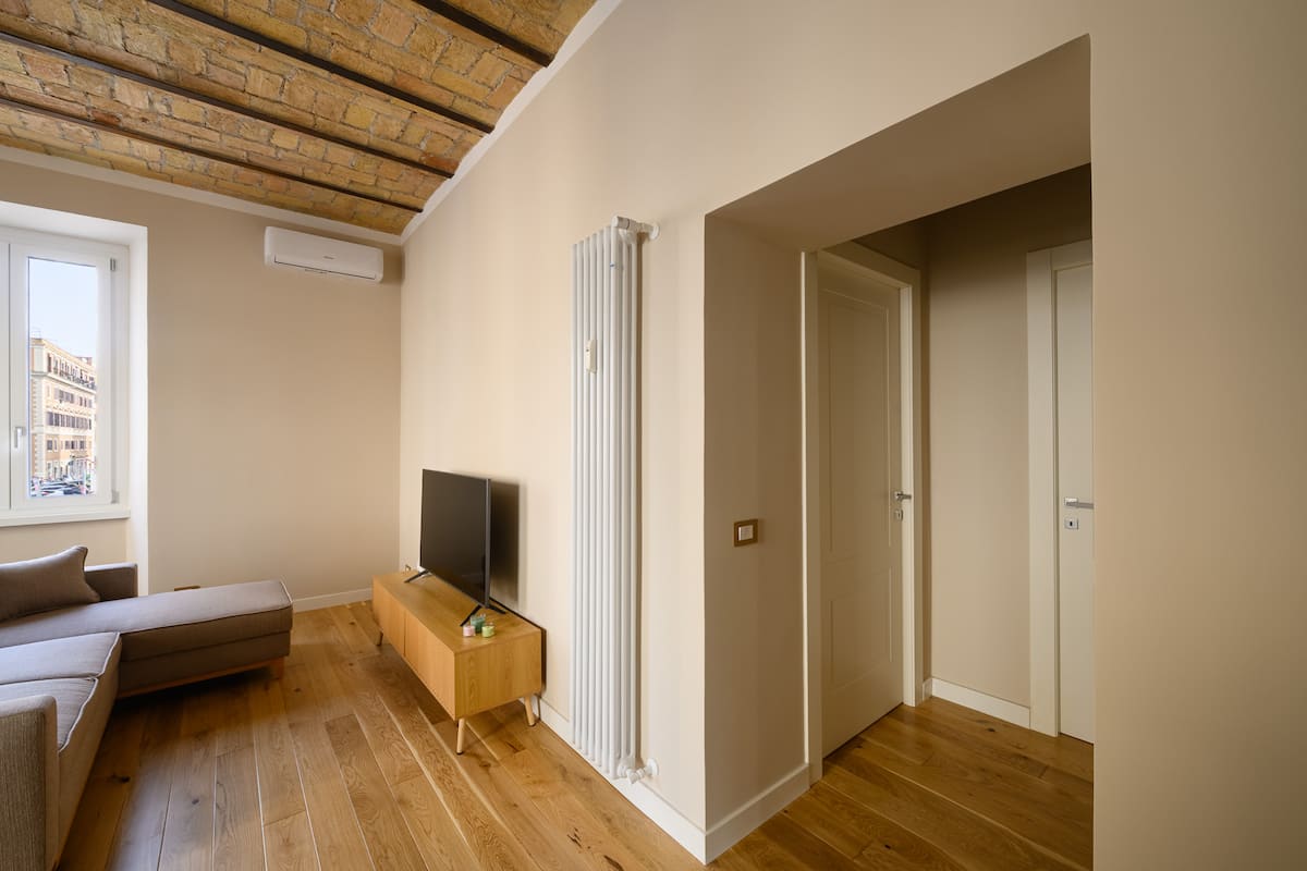 I sapori di Testaccio • Autentico loft romano per 4 persone — Salotto 9 | Roma