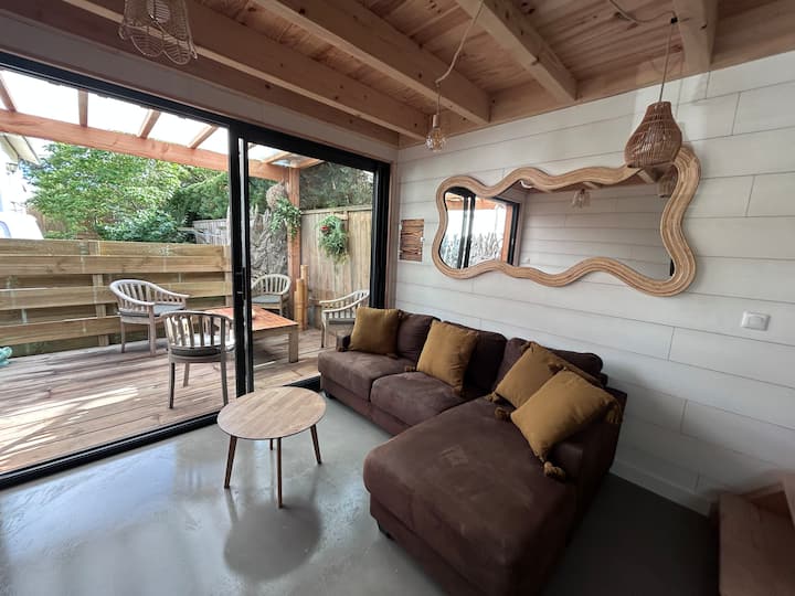 Cabane Bois Cosy à 2 Pas De Tout à Pied - Lacanau Océan