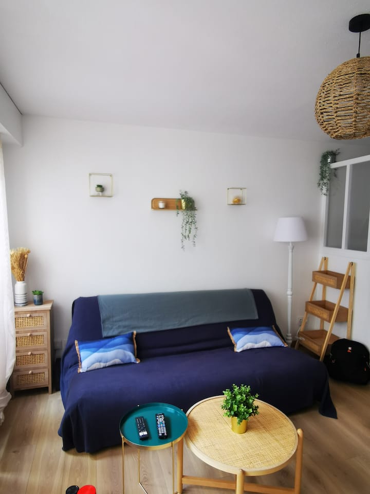 Studio 4pers -Bayonne-océan Biarritz-pays Basque - Bayona
