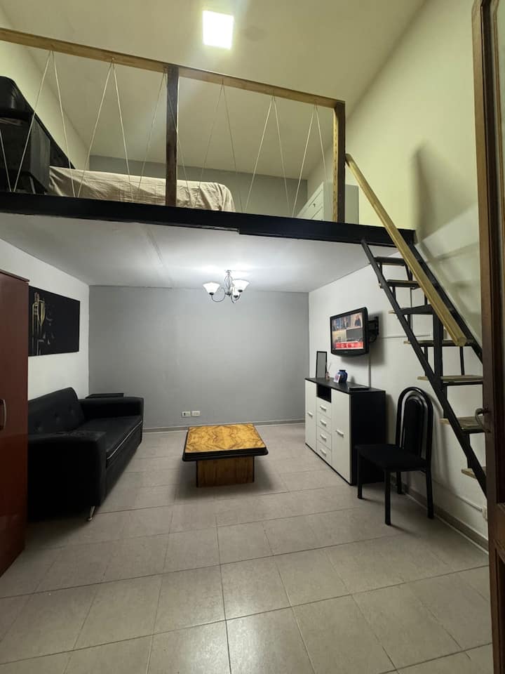 Habitación dúplex en hostal en Boedo
