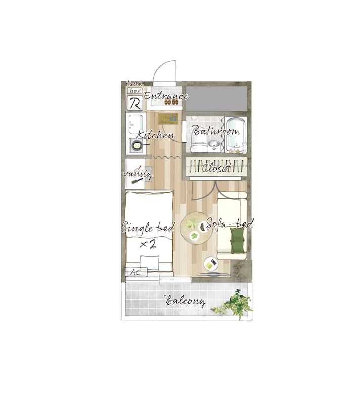 A Hotel To Enhance Your Stay In Yokohama. Max 3ppl - Yokohama
