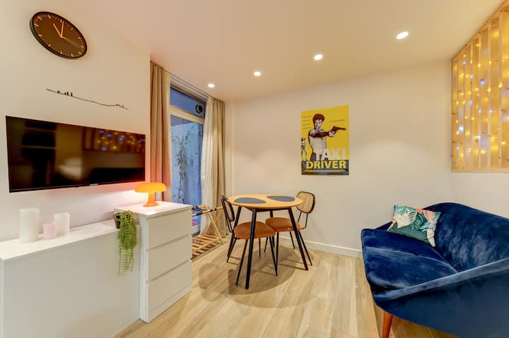 Studio Meublé 20 M² Avec Terrasse Privative - Lyon