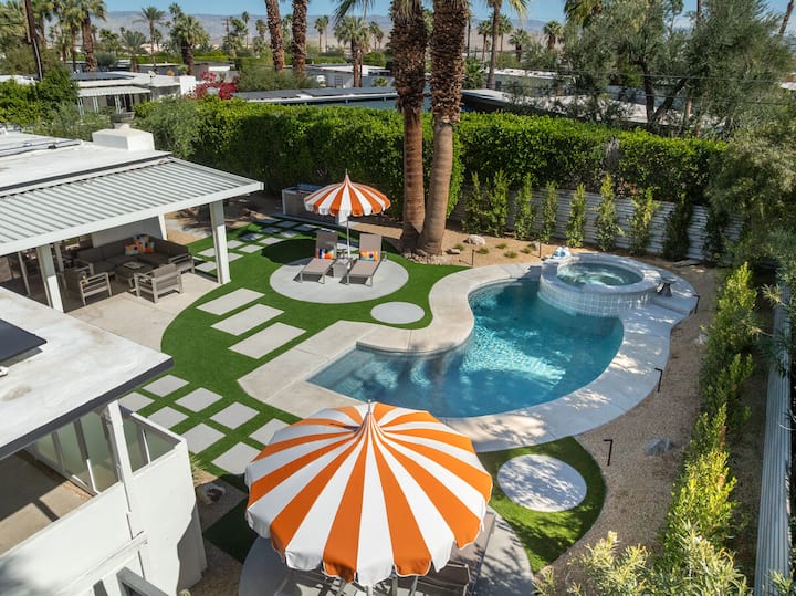 Mid-century Oasis - Palm Springs Pool Retreat - パーム・スプリングス, CA