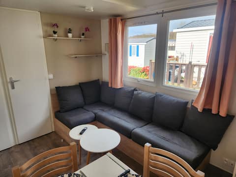 Successful Airbnb property: Charming campsite accommodation in Litteau