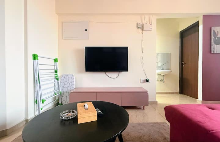 NESCO 2BHK · High-Floor Skyline Views · Guest Favourite · Goregaon Mumbai · Sleeps 5 - 4