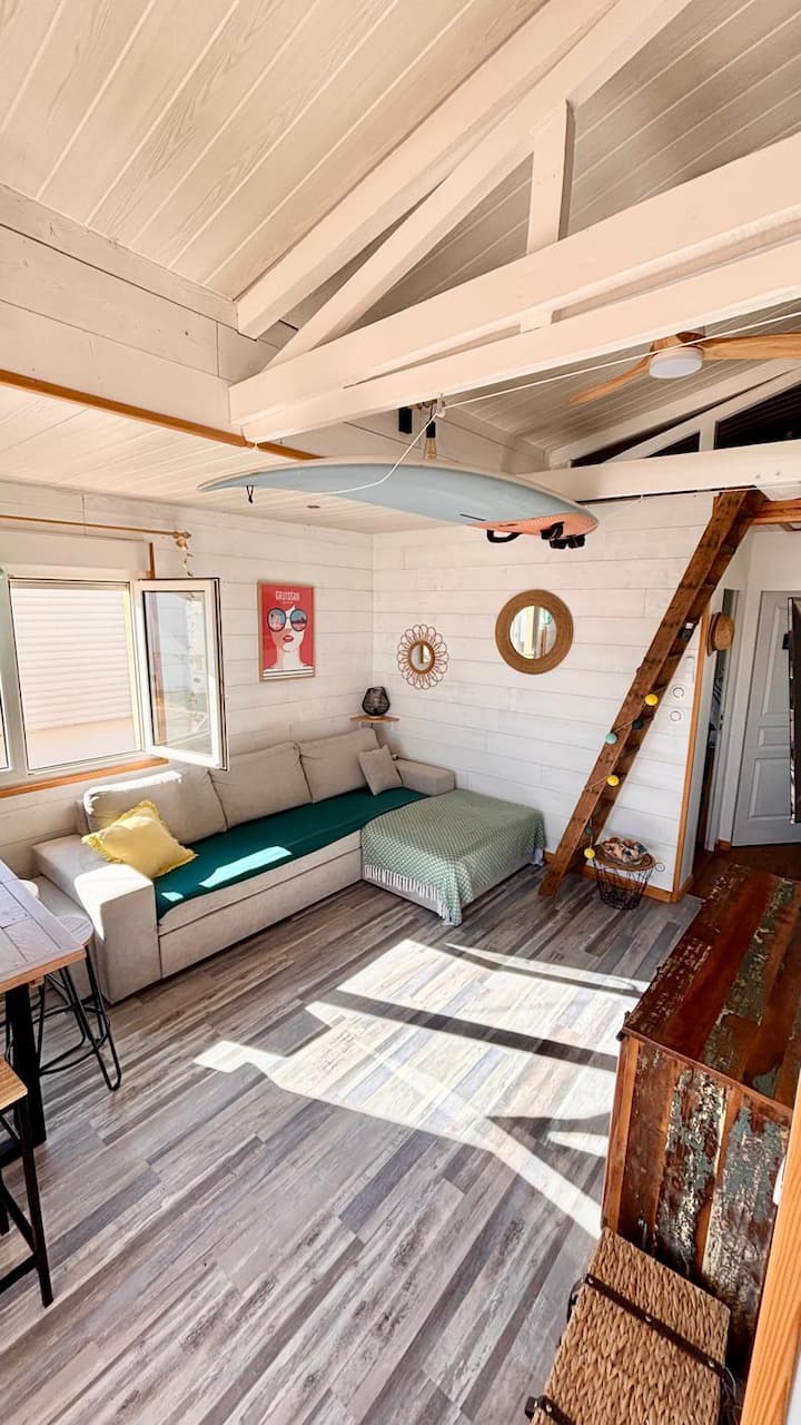Chalet Lumineux 100 Mètres De La Plage - Gruissan