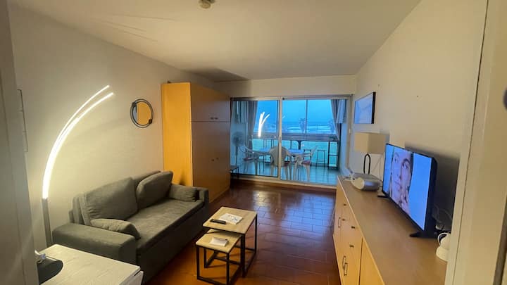 Studio En Front De Mer Pour 4 Avec Parking Privé - Torreilles