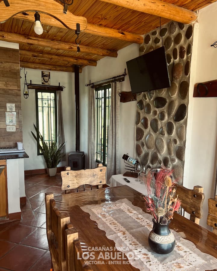 Cabañas "Finca Los Abuelos" - Cabaña 1 - Victoria, Argentina