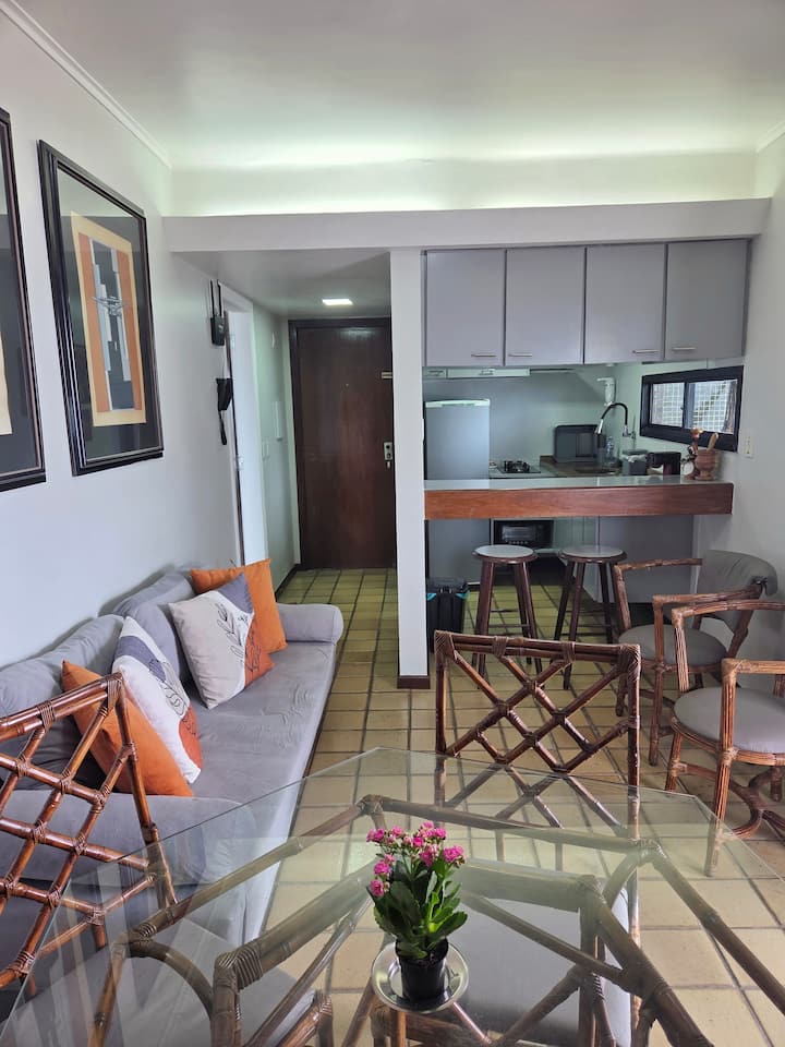 Ondina Apart Hotel | Ar Cond Na Sala E Quarto - Brasilien