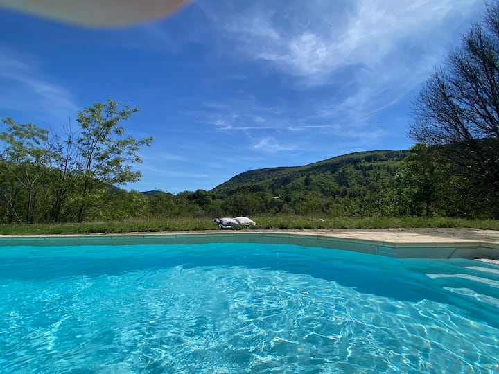 Maison 10 Pers Avec Piscine En Pleine Nature - Saint-Jean-du-Gard