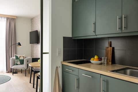 Beliebte Airbnb-Anzeige: Spacious Studio in Munich City Centre in Ludwigsvorstadt Kliniken