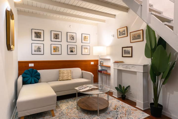 Bright Central Loft With Free Private Parking - Florencia