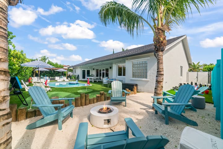 Miami Relax Retreat W/pool, Golf & Games - Florida Keys