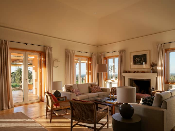 20ha Private Estate · 6 Ensuite · Pool · Sunset - Melides