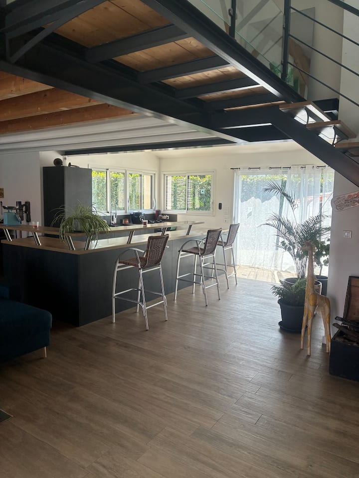 Belle Maison Mer Campagne Charme Et Contemporain - La Plaine-sur-Mer