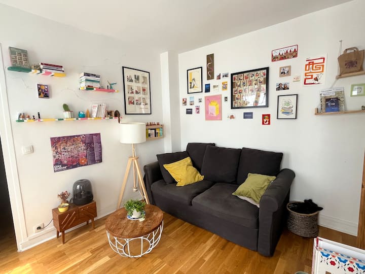 Appartement Calme, Proche Montmartre, 4 Couchages - Paris