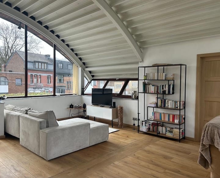 Loft Full éQuipé, Piscine Privee&fitness - 리에주