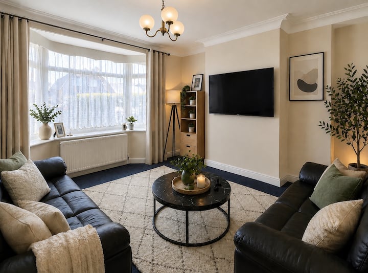 Quiet 3br House | Sleeps 6 | Leeds & Bradford - Salts Mill