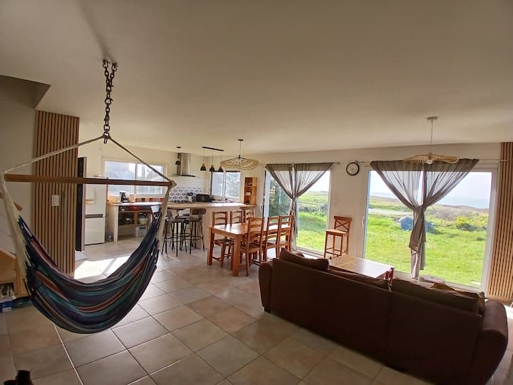 Maison Vue Mer, à Quelques Pas De La Plage - Porspoder