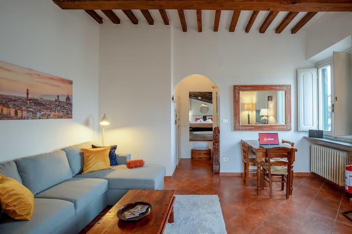 Central Historic Tower | Duomo View, Ac &/ Wifi - Florencia
