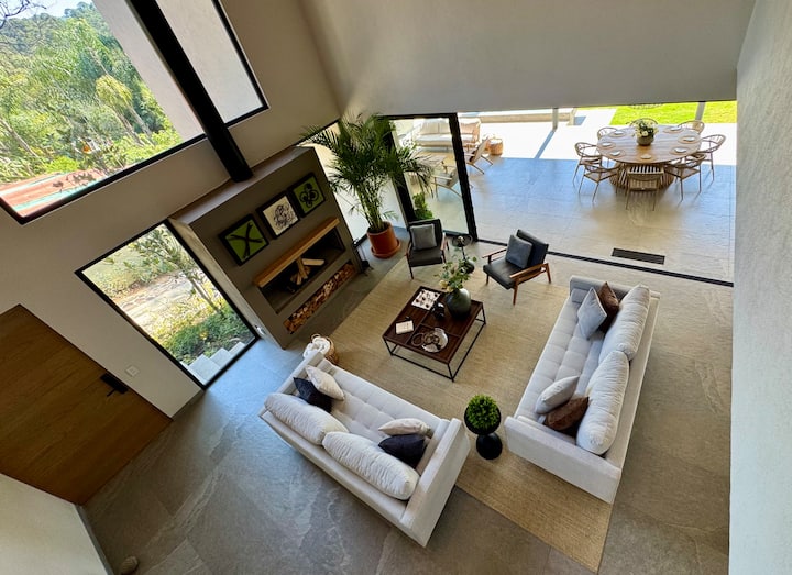 Casa Maja Avándaro | Jacuzzi & Terraza - Valle de Bravo