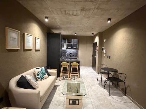 Propiedad de Airbnb exitosa: Your urban retreat: Design & Relaxation en Parque Chas