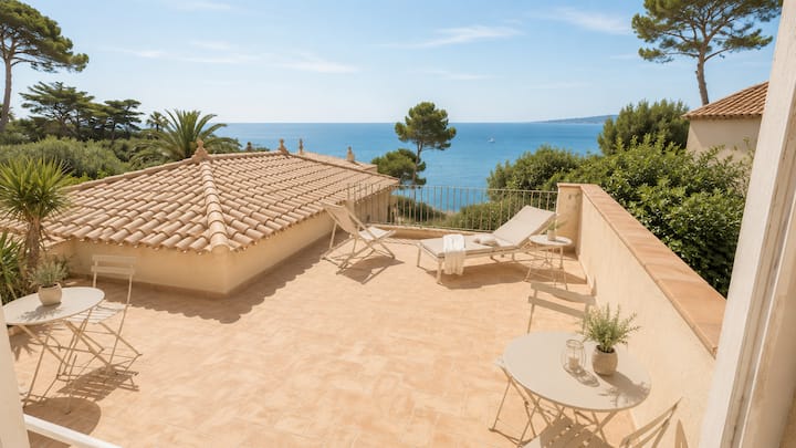 Nouveau! Villa Familiale Haut Gamme 10m De La Mer - Fréjus