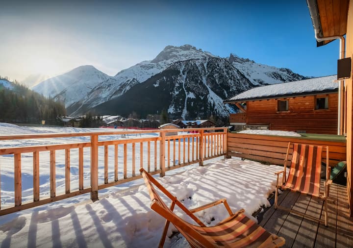 Chalet Avec Terrasse Dans Le Parc De La Vanoise - Pralognan-la-Vanoise