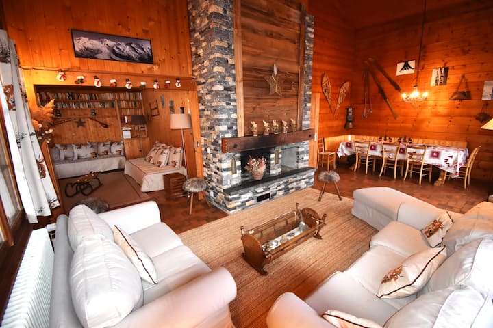 Chalet Dix Loups à Anzère Avec Vue Sur Les Alpes - Anzère