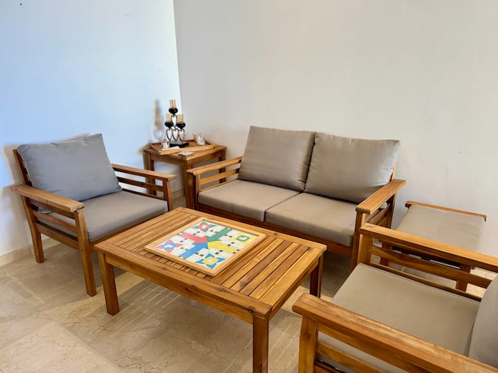 Appartement Face à La Plage Résidence Sécurisé - Marokko