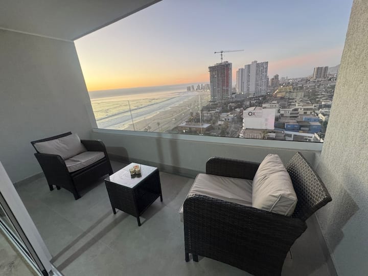 Cozy Apt Near Sea+pool+kitchen+parking+bbq@iquique - Iquique