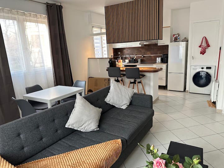 Appartement Chic & Cosy - 20 Min Paris La Défense - Maisons-Laffitte