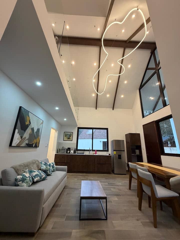 Casas Shizen. Eco-luxury 2 Cabañas· Bosque Tecpan - Patzún