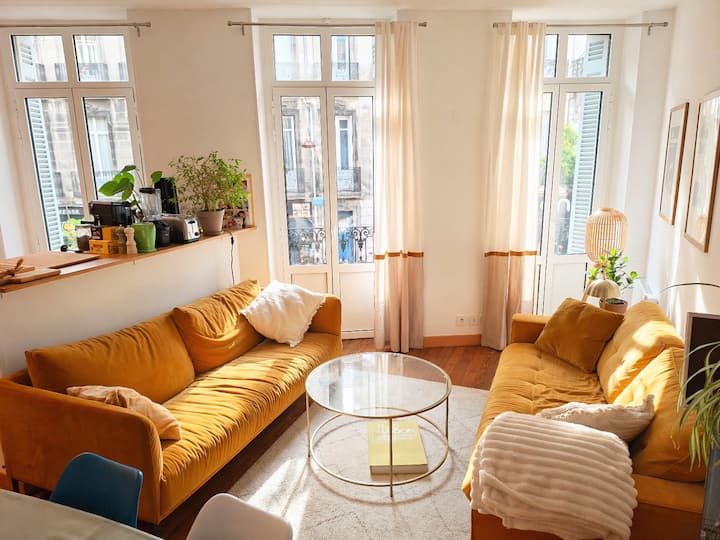 Grande Chambre Privée  Quartier Saint-michel - ボルドー