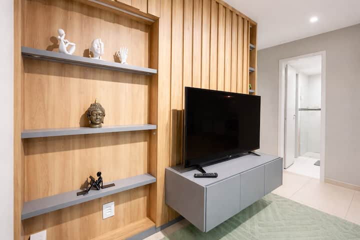 Suíte+quarto C/2ar |Vaga | ÓTima Loc | 4min Unicpo - Bauru