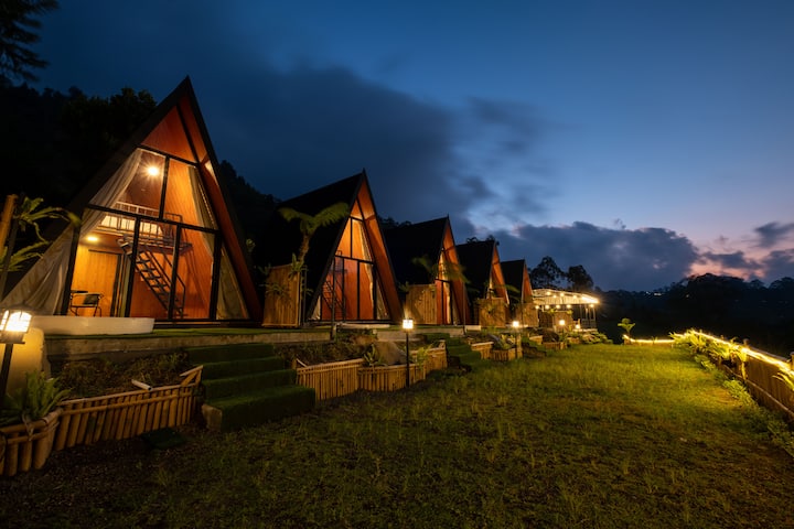 5br Scenic Glamping W/bf, Lake & Mountain View - Kintamani