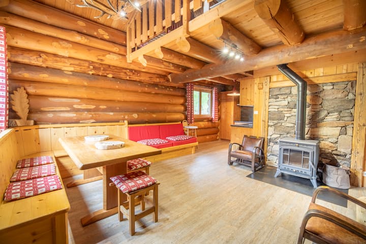 Chalet En Rondins, Proche Des Pistes, 8p - La Bresse