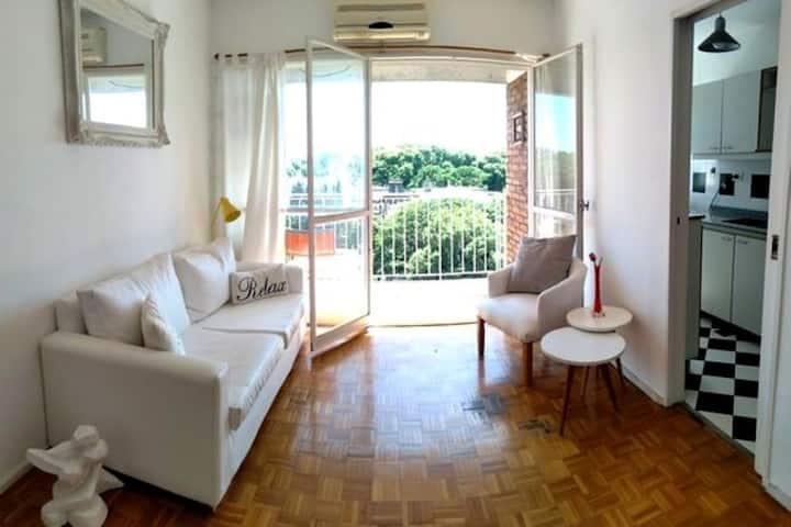 One-bedroom apartment in Acassuso overlooking the racetrack