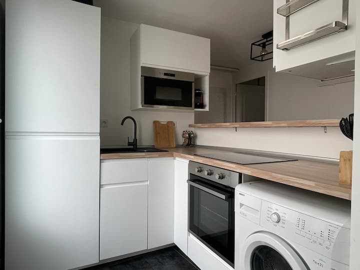 Charmant Appartement Décoré Avec Goût Avec Cour - Rouen