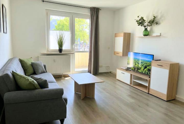 Havn Apartments Merseburg - 2br, Balkon, Tv, Wifi - Merseburg