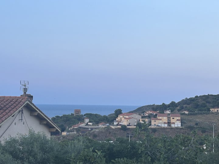 Les Embruns - Studio Lumineux, Vue Mer & Montagne - Port-Vendres