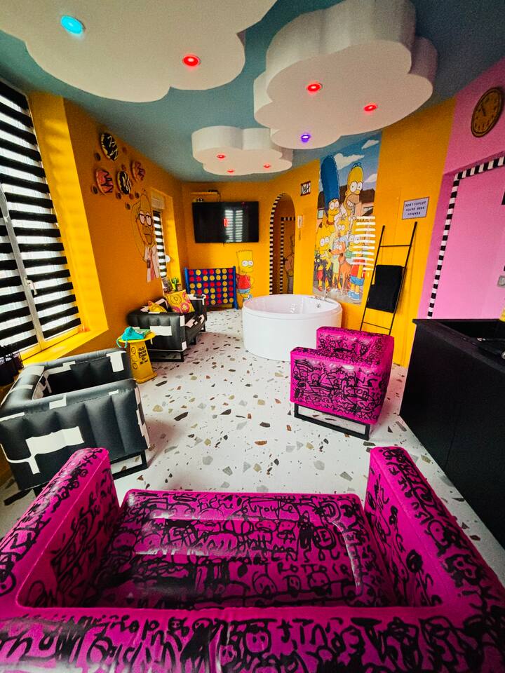 Villa Pop & Fun Jacuzzi, Arcade, Billard, Parking - Épernay